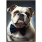 »Bulldog med rosett«