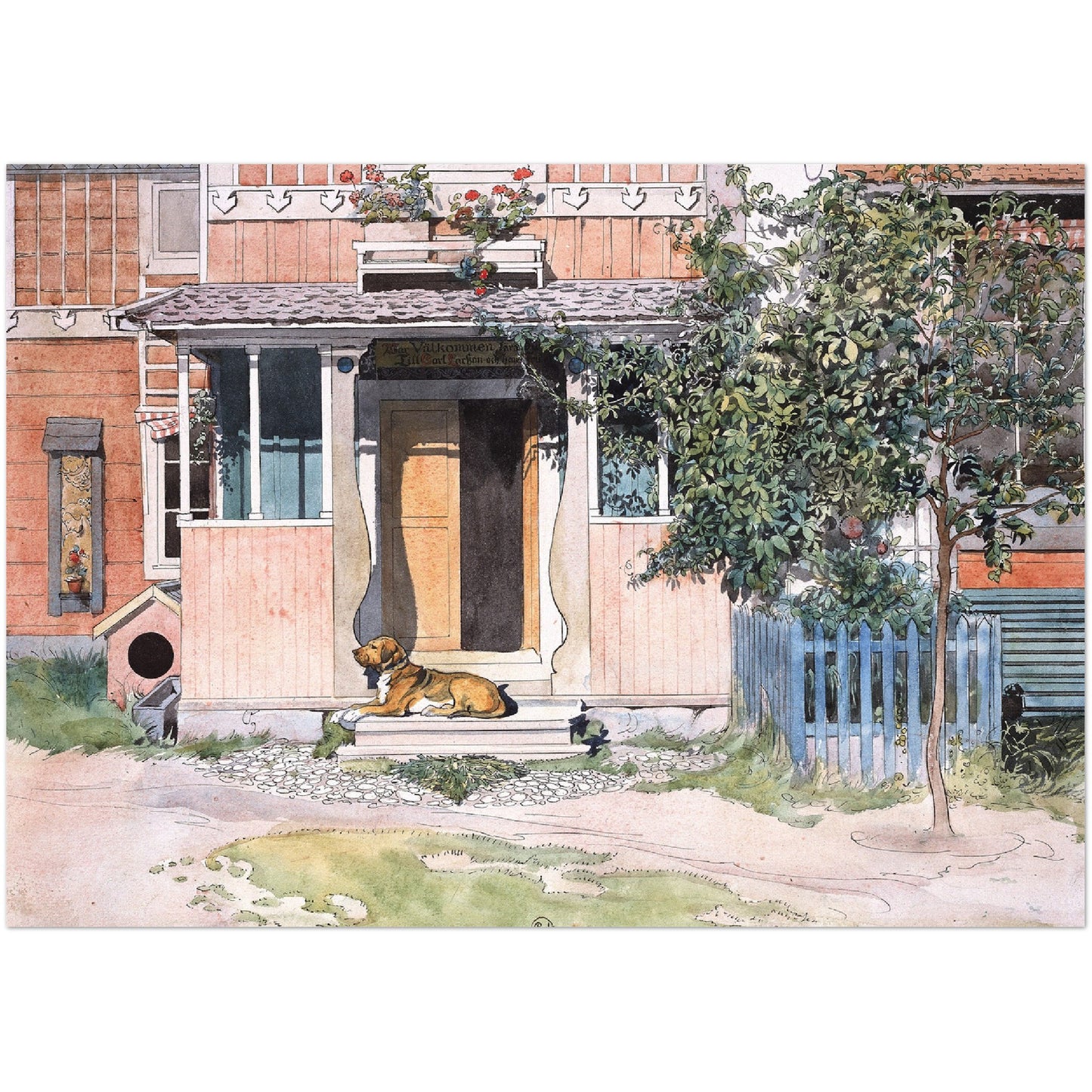 »Verandan« av Carl Larsson