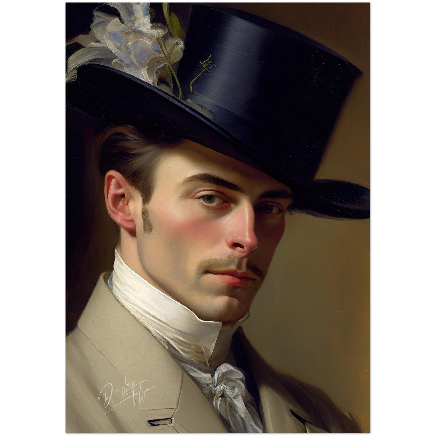 »The Dapper Don«retro poster