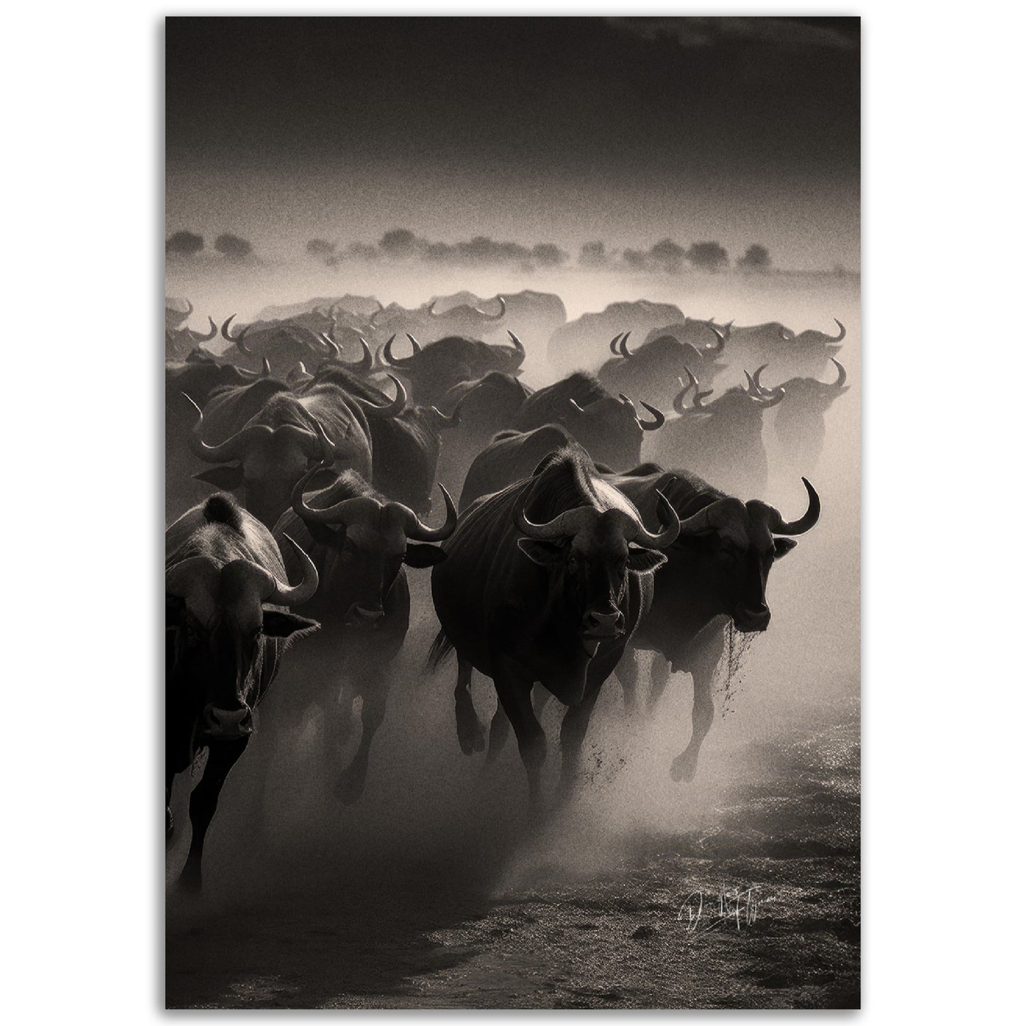 »Thundering Hooves« poster
