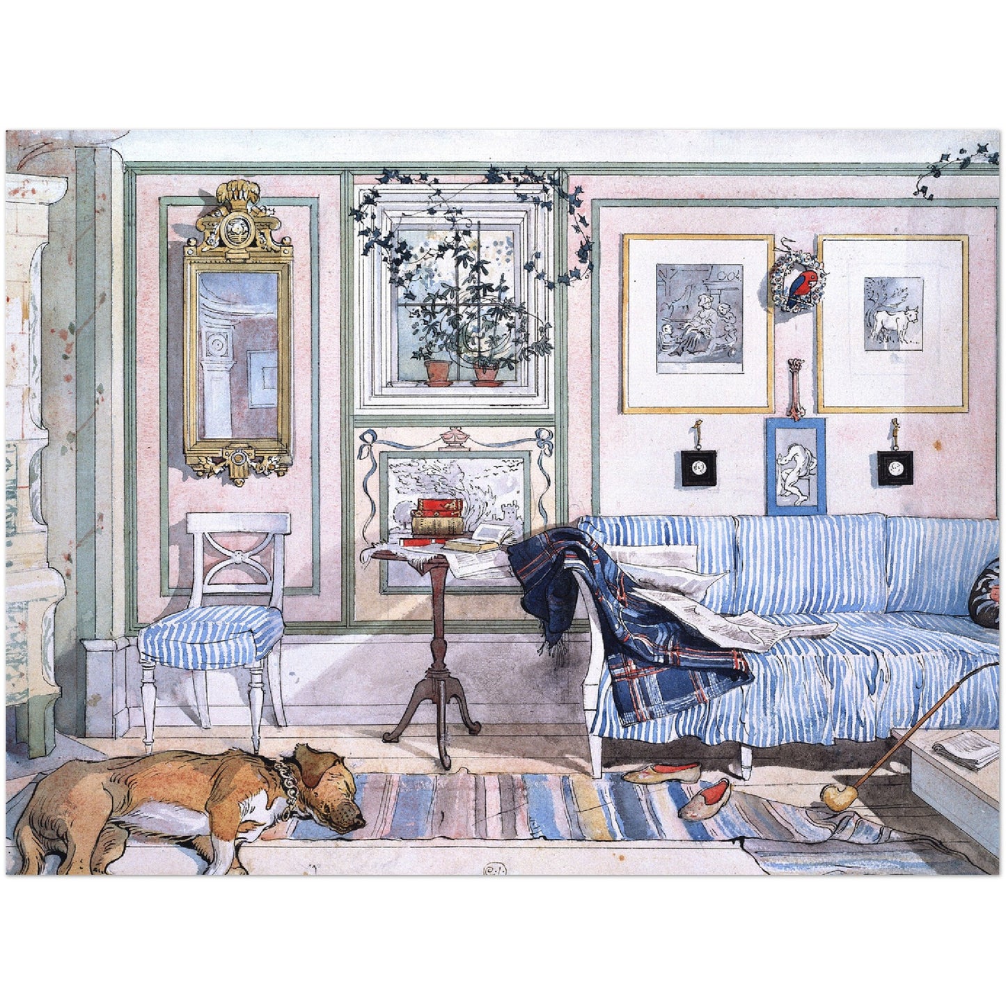 »Lathörnan« av Carl Larsson