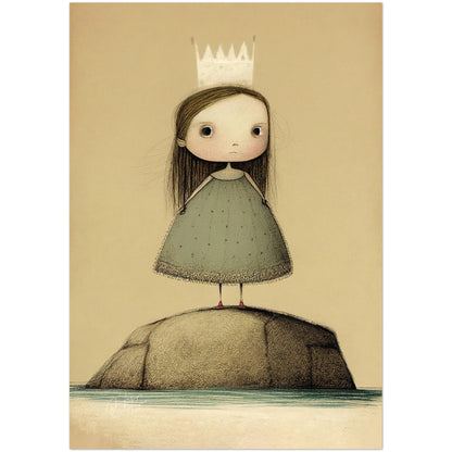 »Royal Sourpuss« retro poster