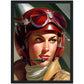 »Scan the skies for me« retro poster