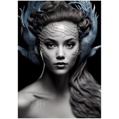 »Mermaid Fashion« retro poster