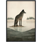 »Wolf Listen and Mull Things Over« retro poster