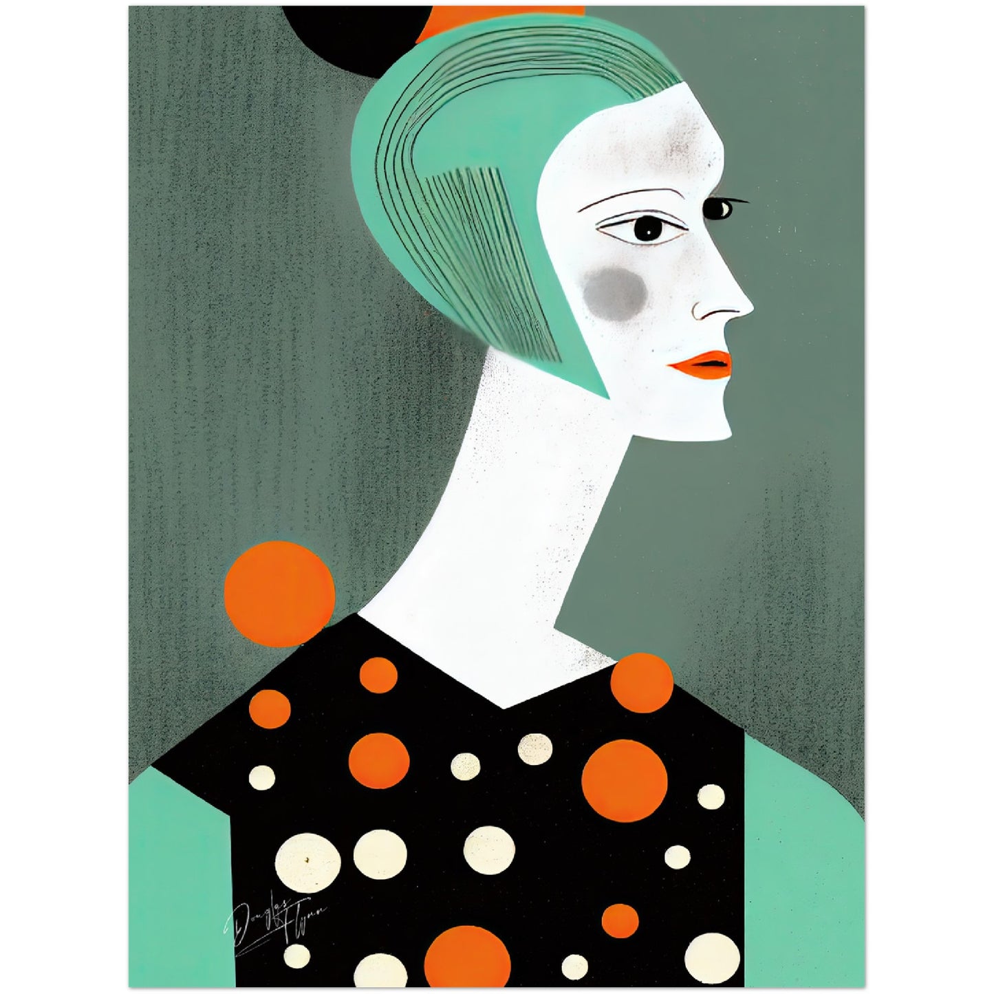»Sarah's Inner Circle« retro poster