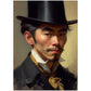 »Classic in Hat«retro poster