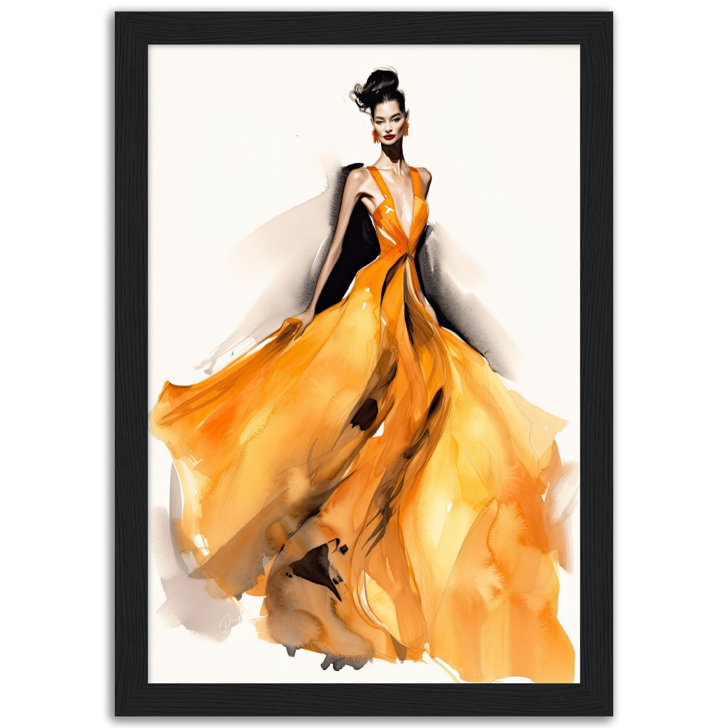 »Gown Flair« poster
