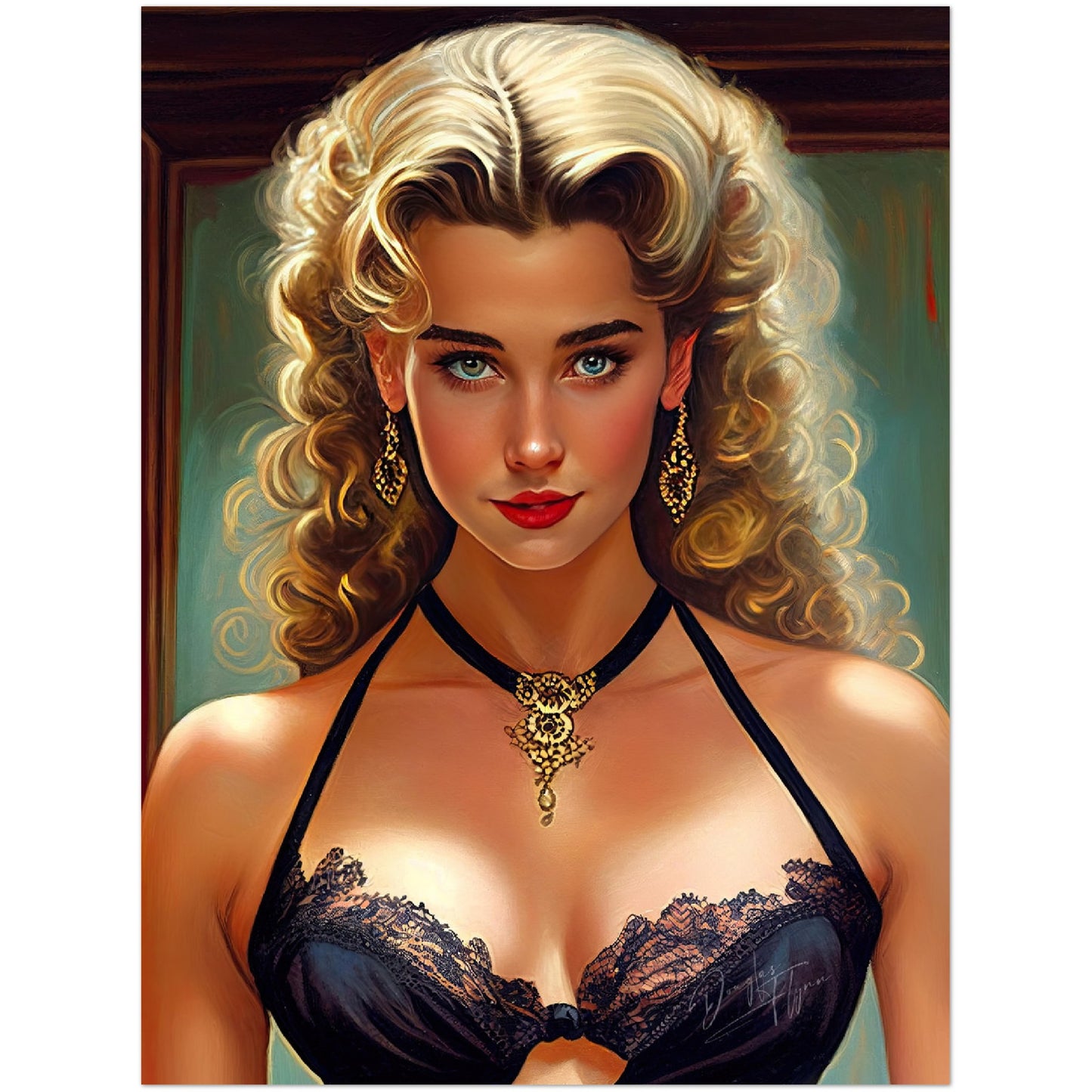 »Steel Sensation« retro poster