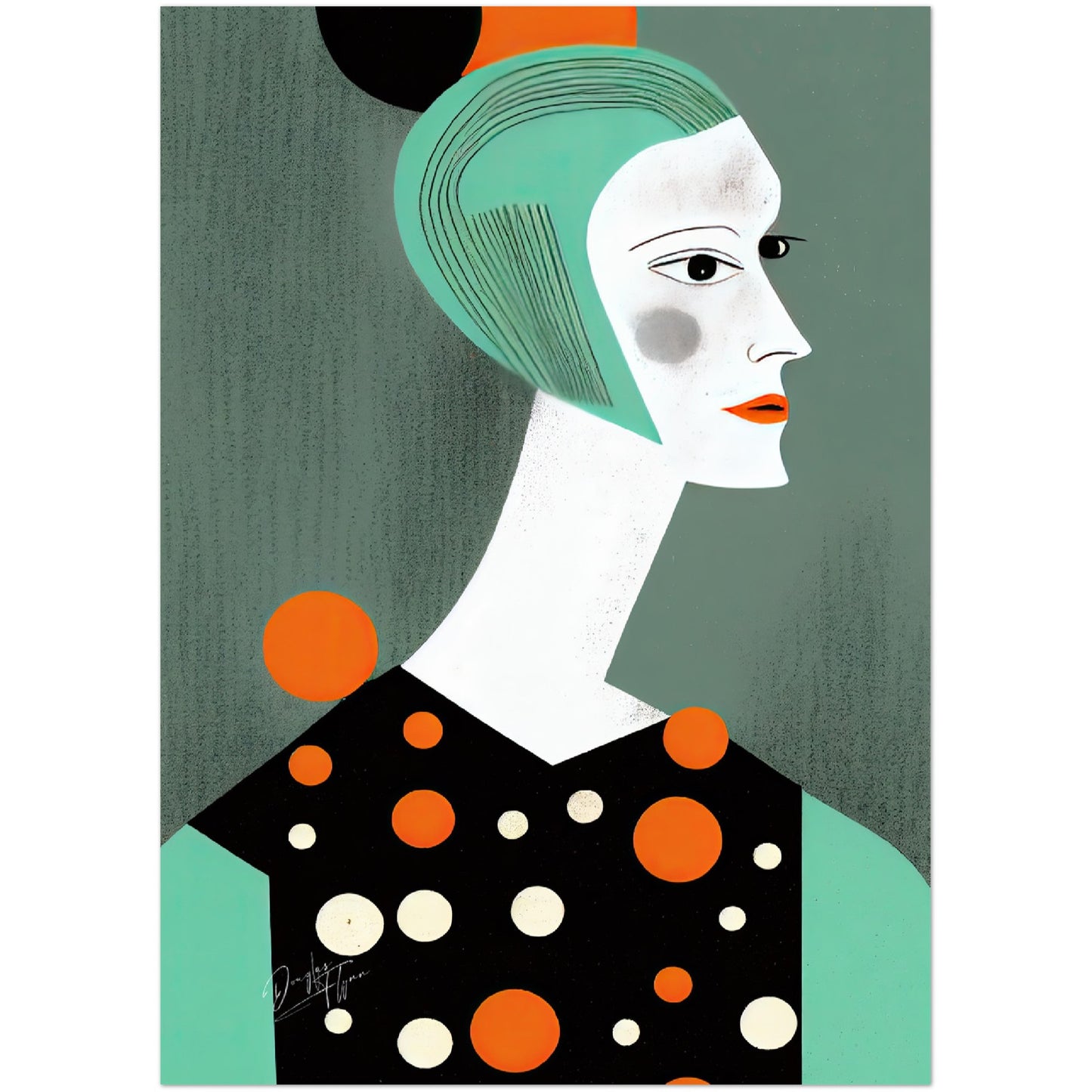 »Sarah's Inner Circle« retro poster