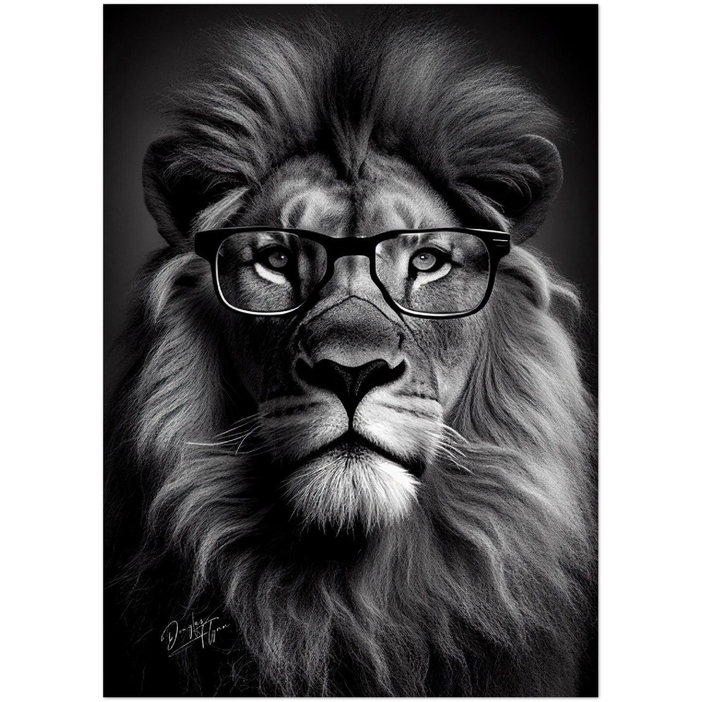»Roaring Scholar« retro poster