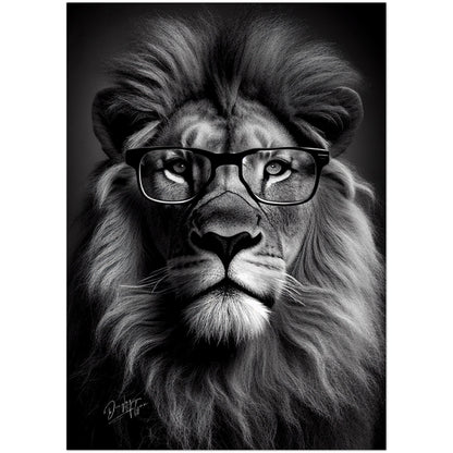 »Roaring Scholar« retro poster