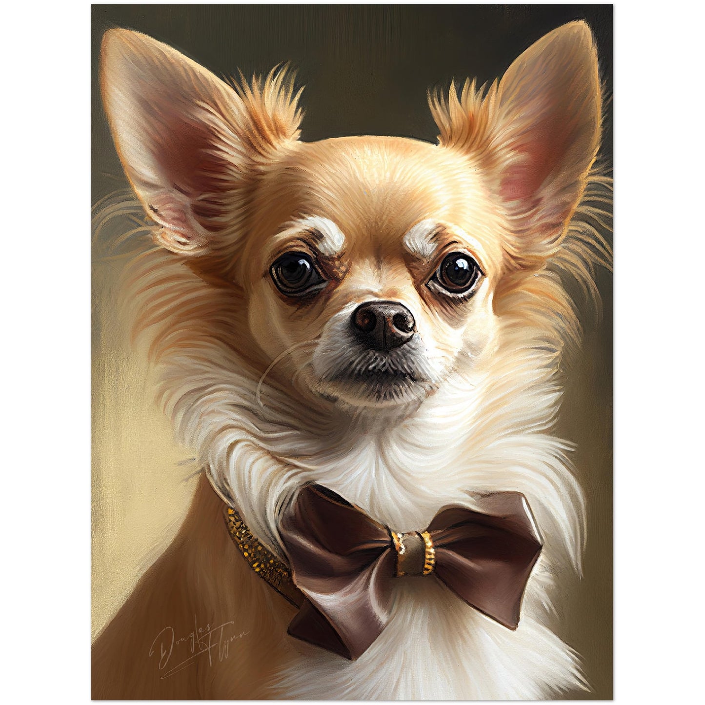 »Chihuahua med rosett«