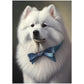 »Samojedhund med rosett«