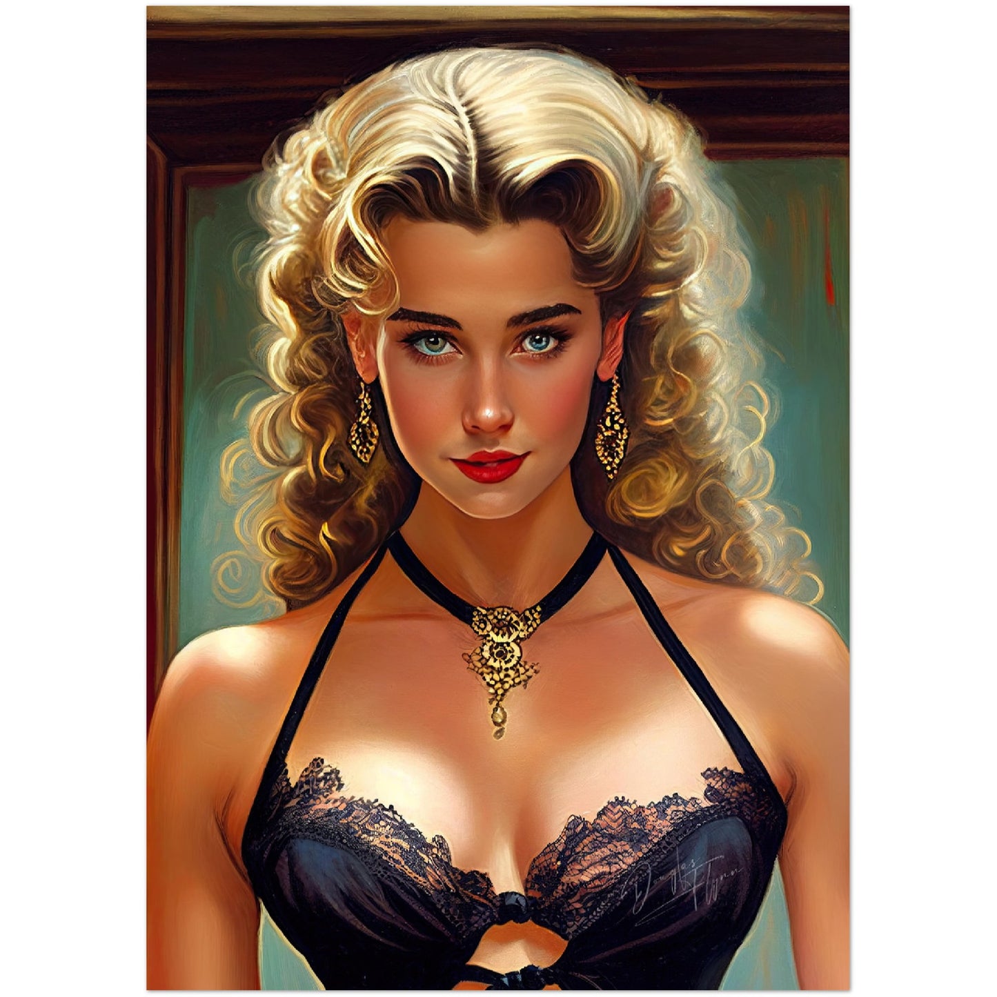 »Steel Sensation« retro poster