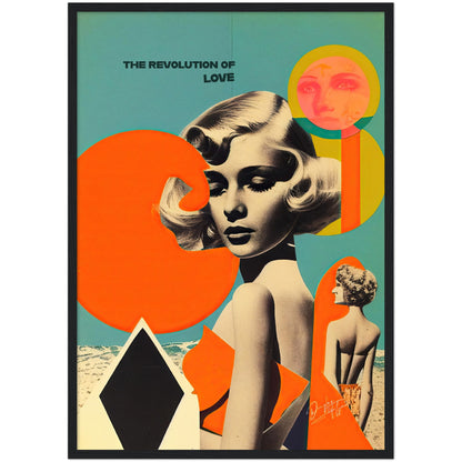»The Revolution of Love«retro poster