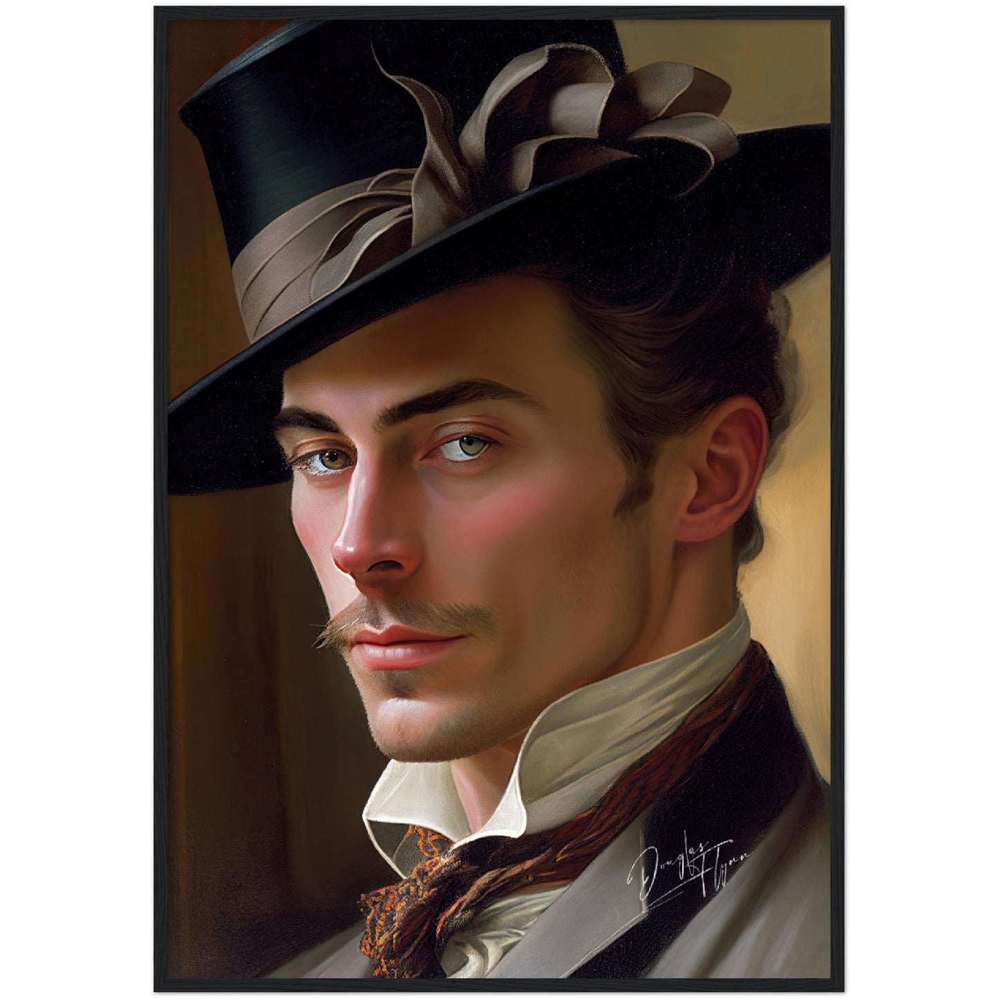 »Hattitude Past«retro poster