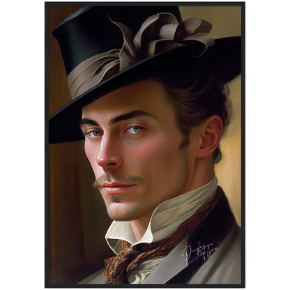 »Hattitude Past«retro poster