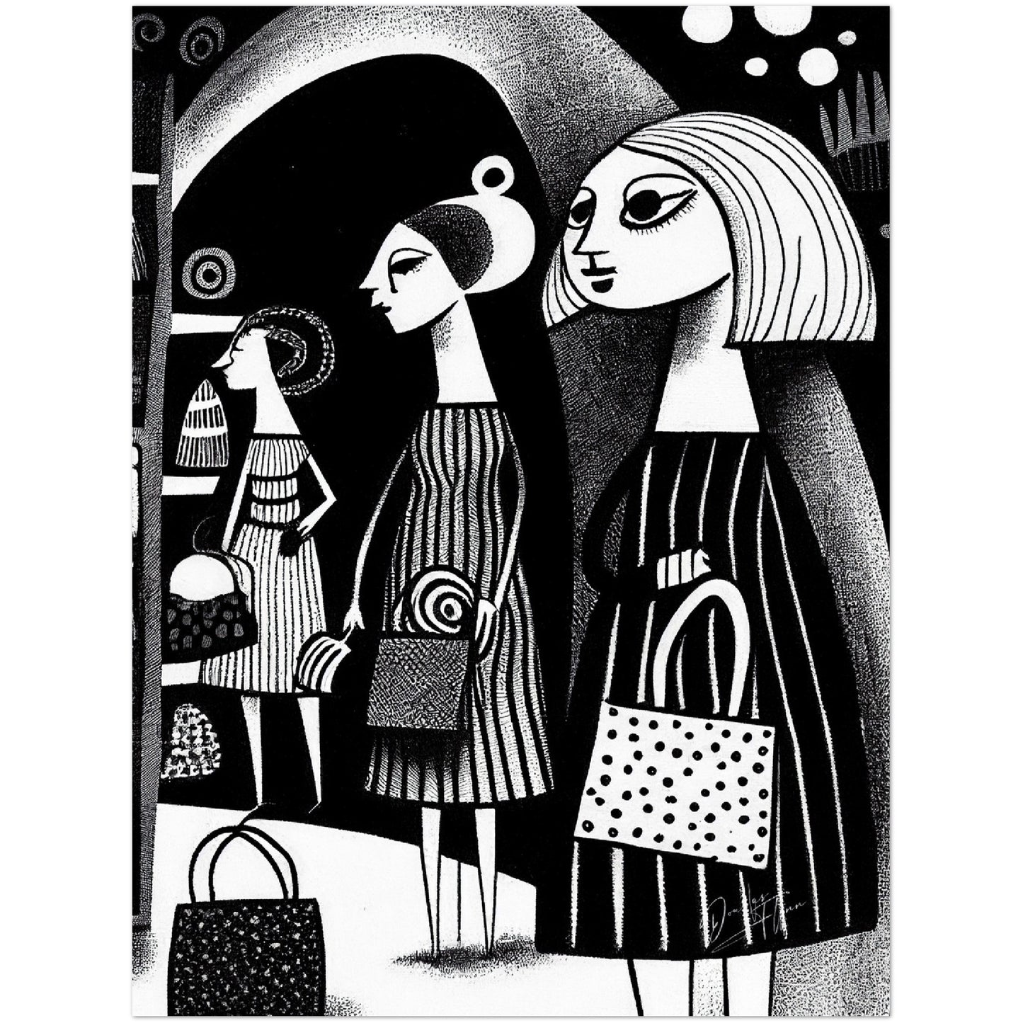 »Even More Shopping« retro poster