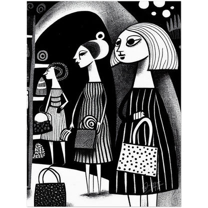 »Even More Shopping« retro poster