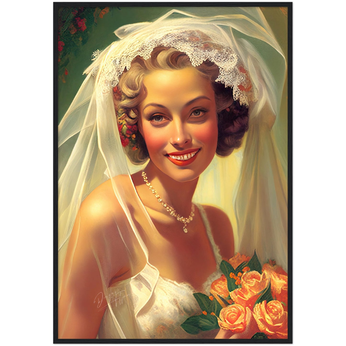 »Retro Love« retro poster