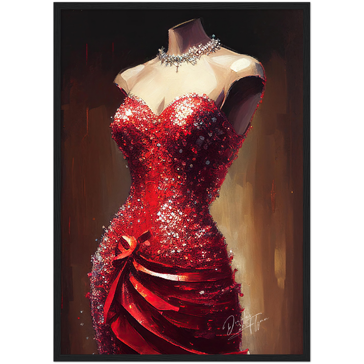 »Radiant Red Carpet Dress«