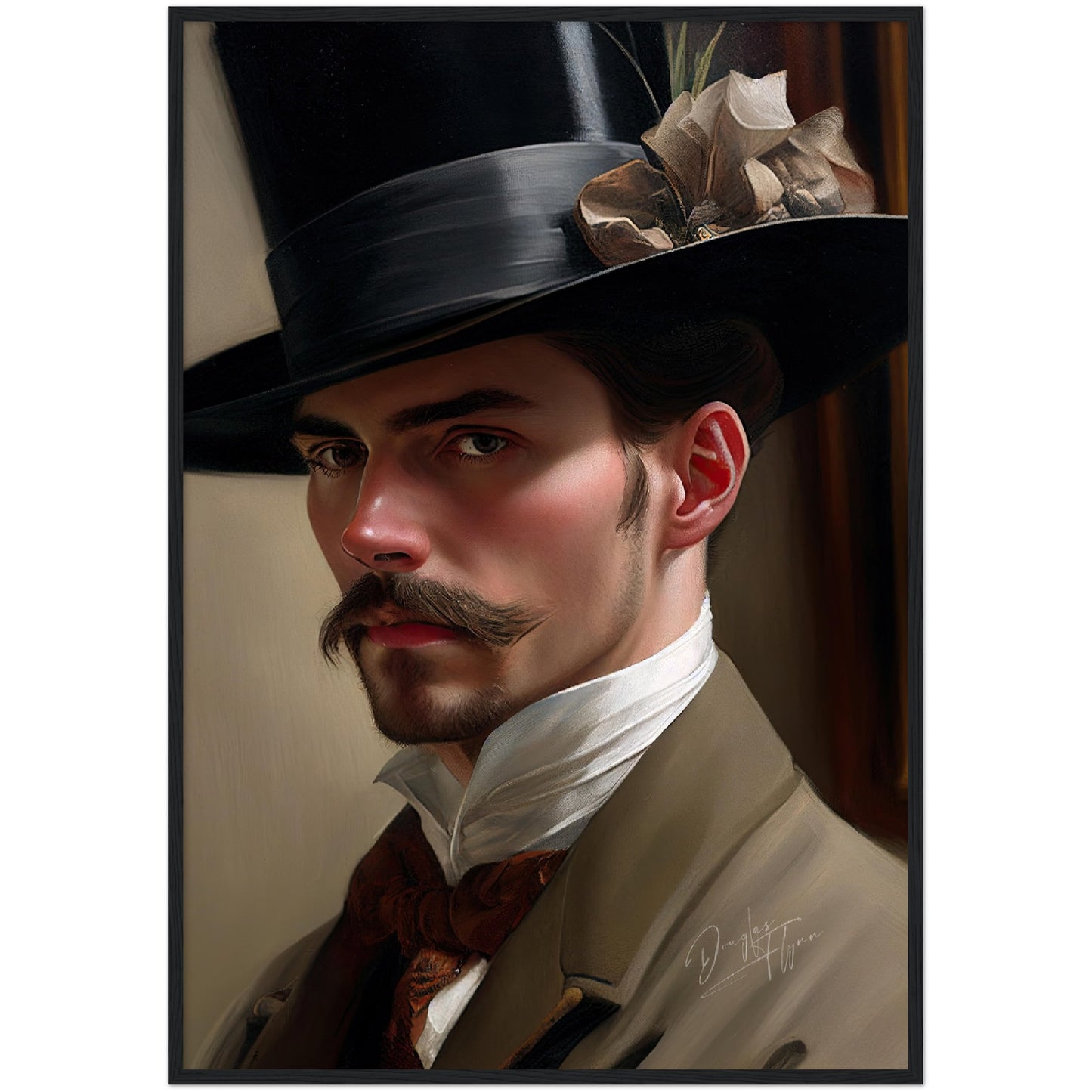 »Hats off to the Gent«retro poster