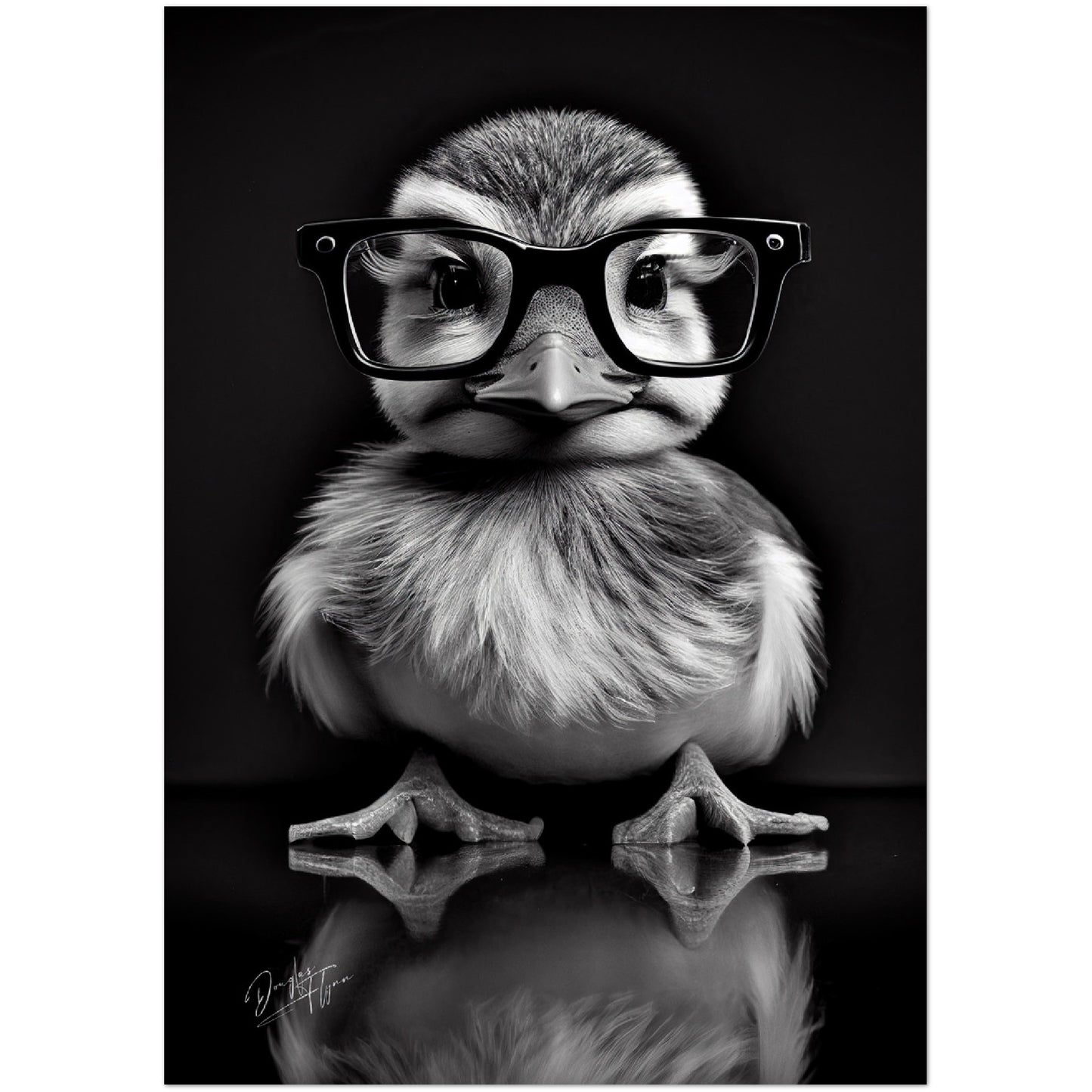 »Wise Quacker« retro poster