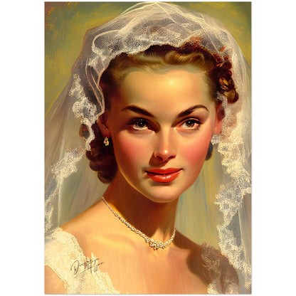 »Wedding Memories« retro poster
