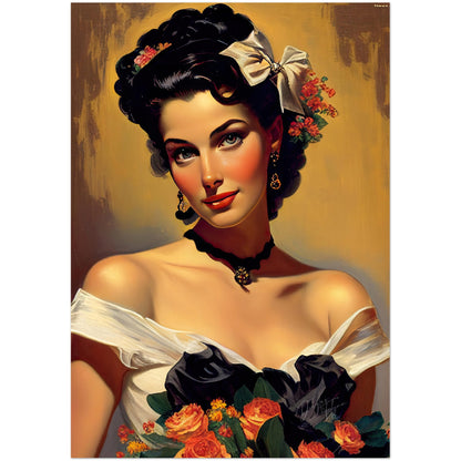 »Bridal Classy Look« retro poster