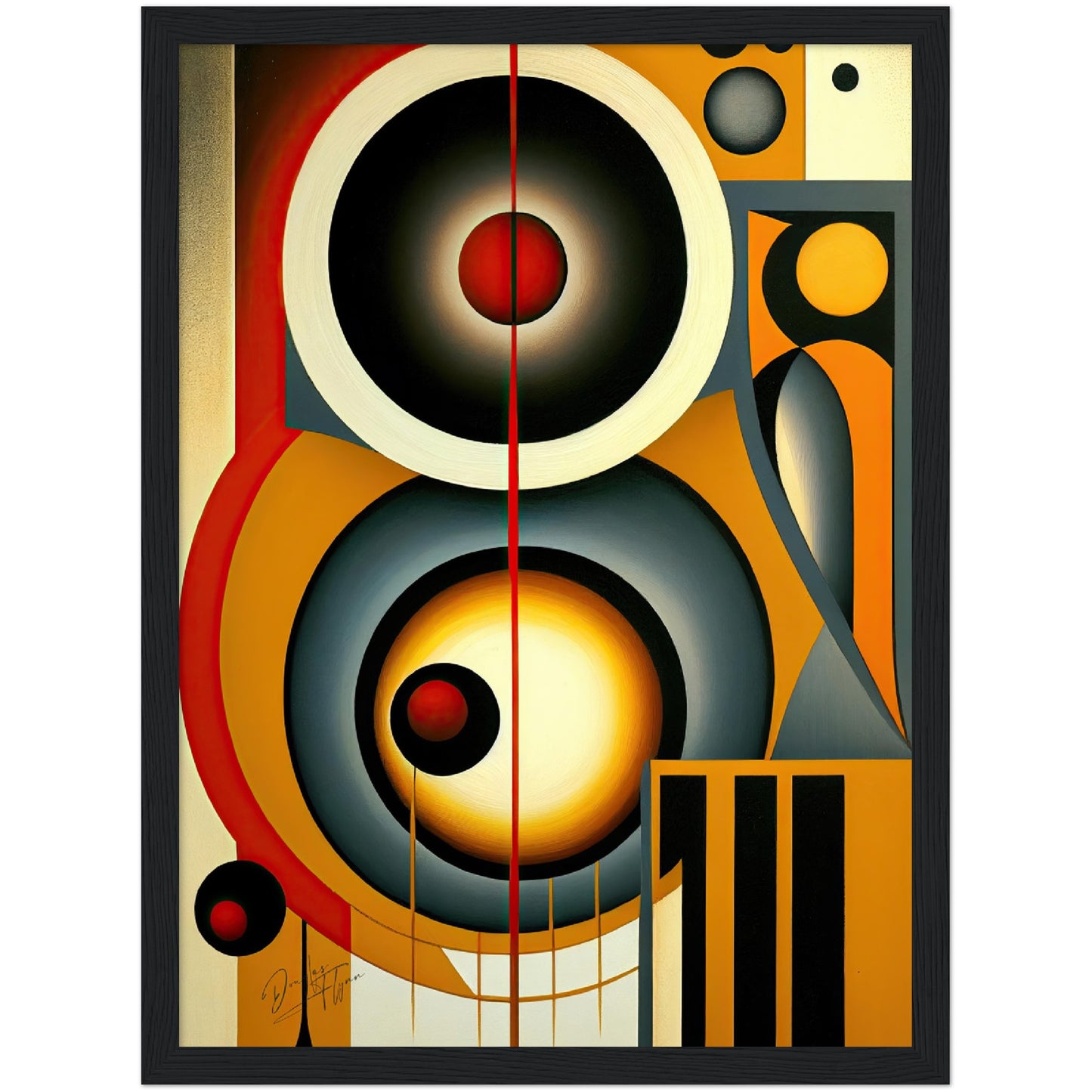 »Energetic Evolutions« retro poster