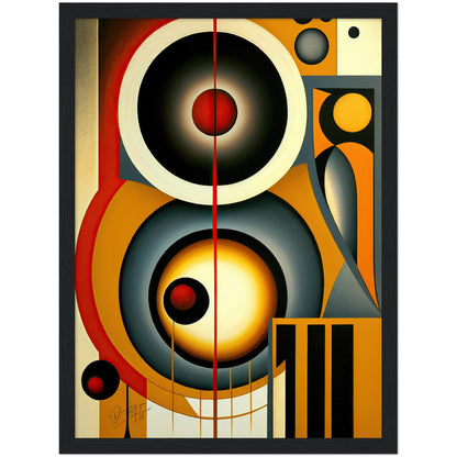 »Energetic Evolutions« retro poster