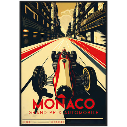 »Kickin' It Old School« retro poster