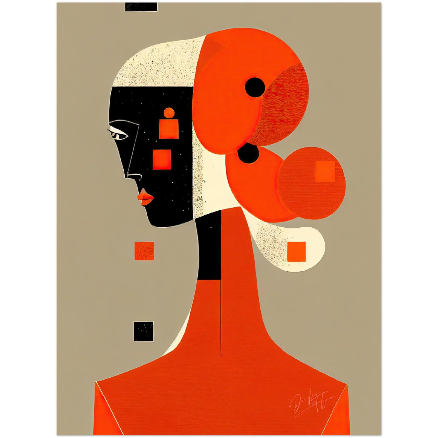 »Women Connection« retro poster