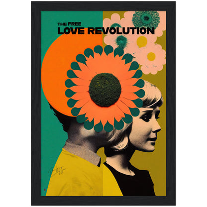 »The Free Love Revolution«retro poster