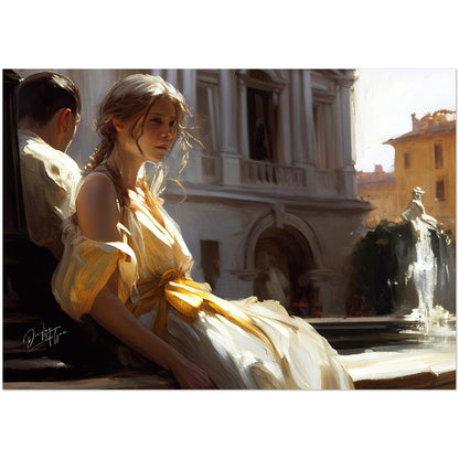 »Girl by the Fountain«