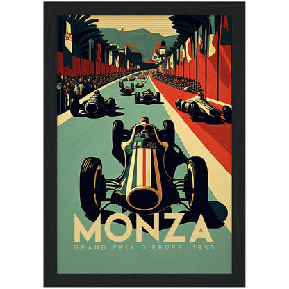»Heritage Hot Laps« retro poster