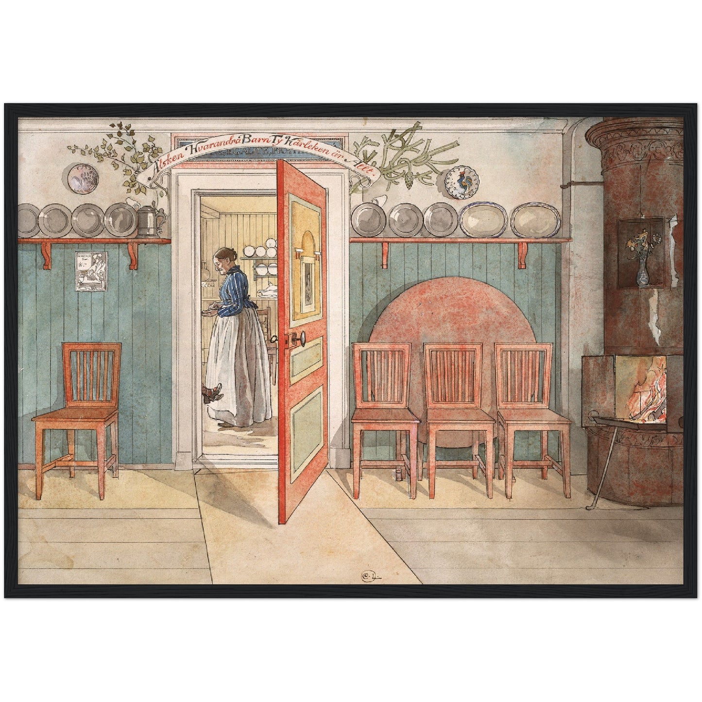 »Gamla Anna« av Carl Larsson