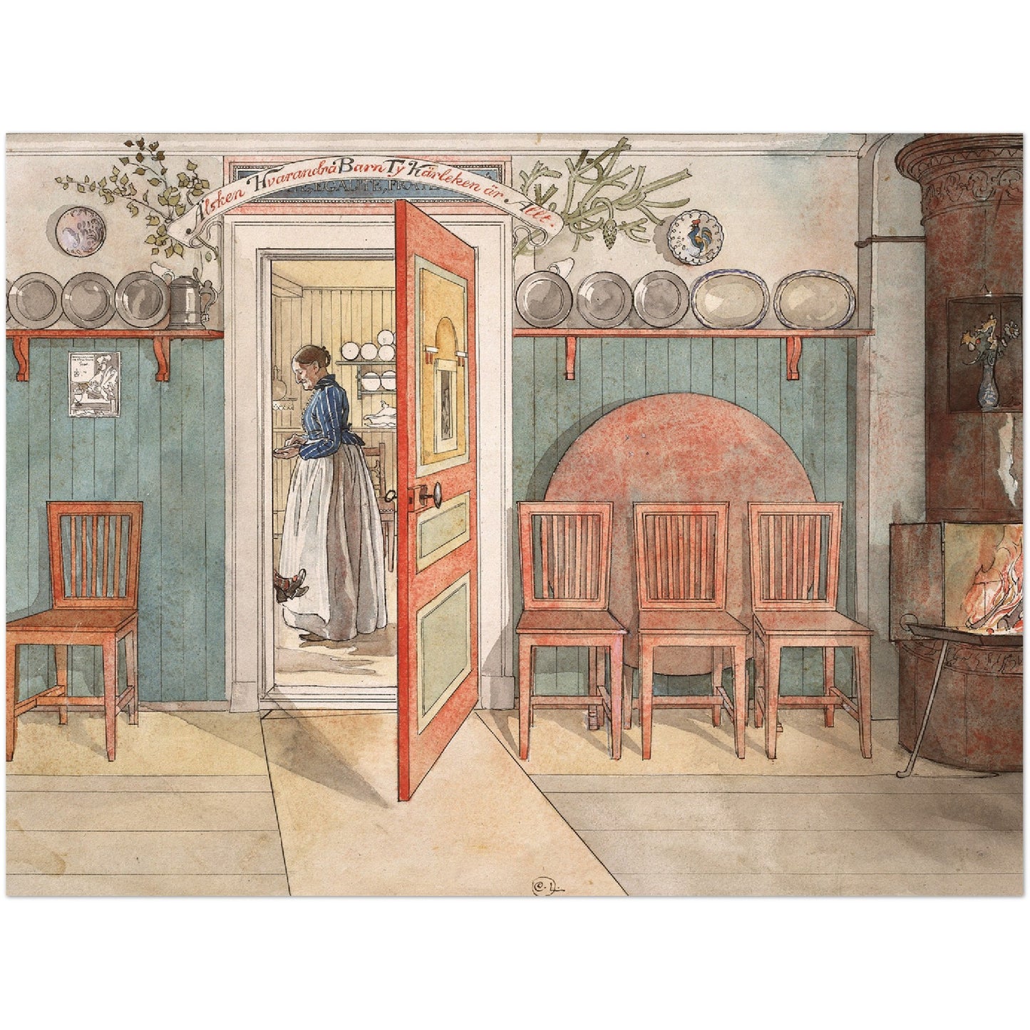»Gamla Anna« av Carl Larsson