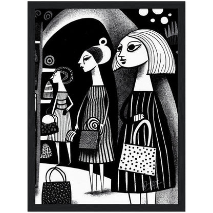 »Even More Shopping« retro poster