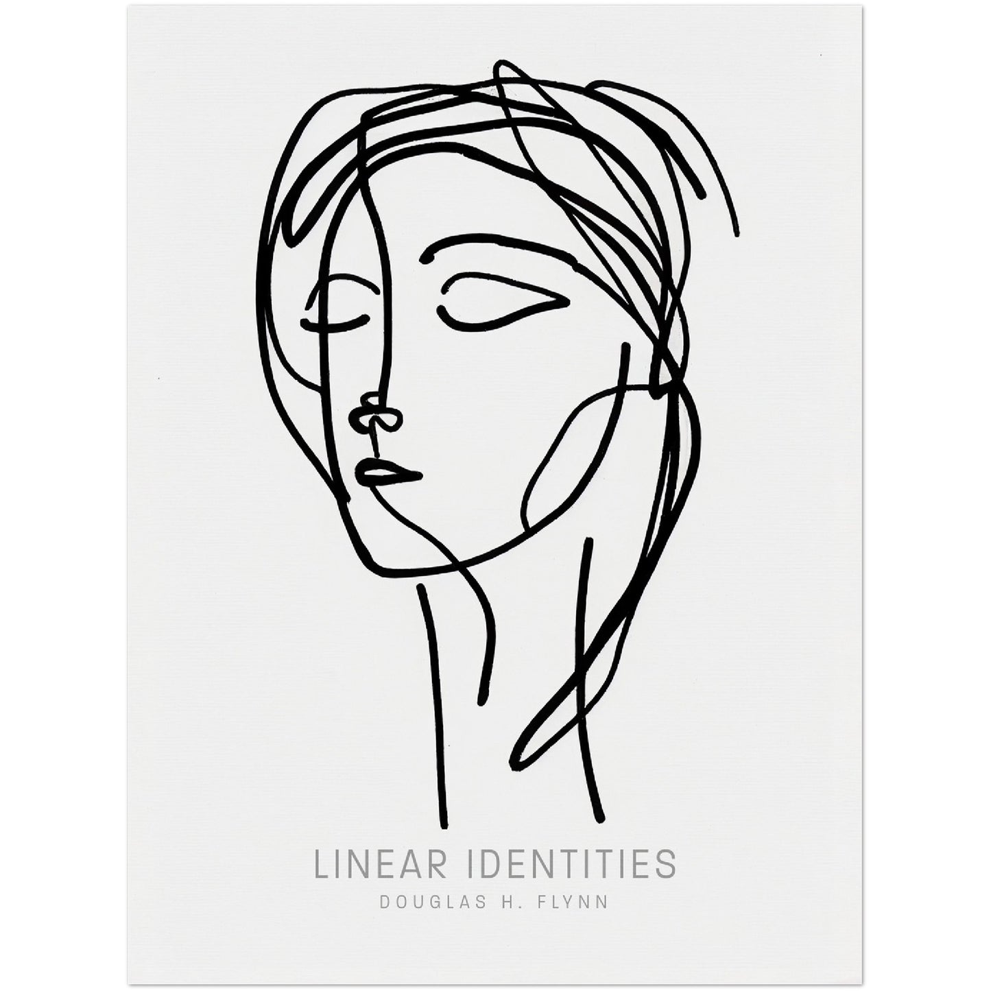 »LinearI dentities« merch poster