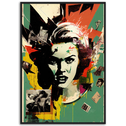 »Stiff Montage« retroposter