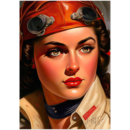 »Lets barrel roll« retro poster