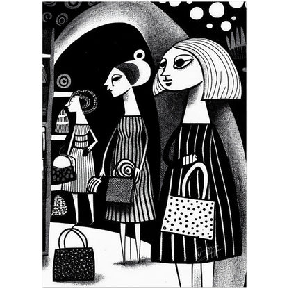 »Even More Shopping« retro poster