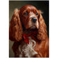 »Cocker Spaniel med rosett«