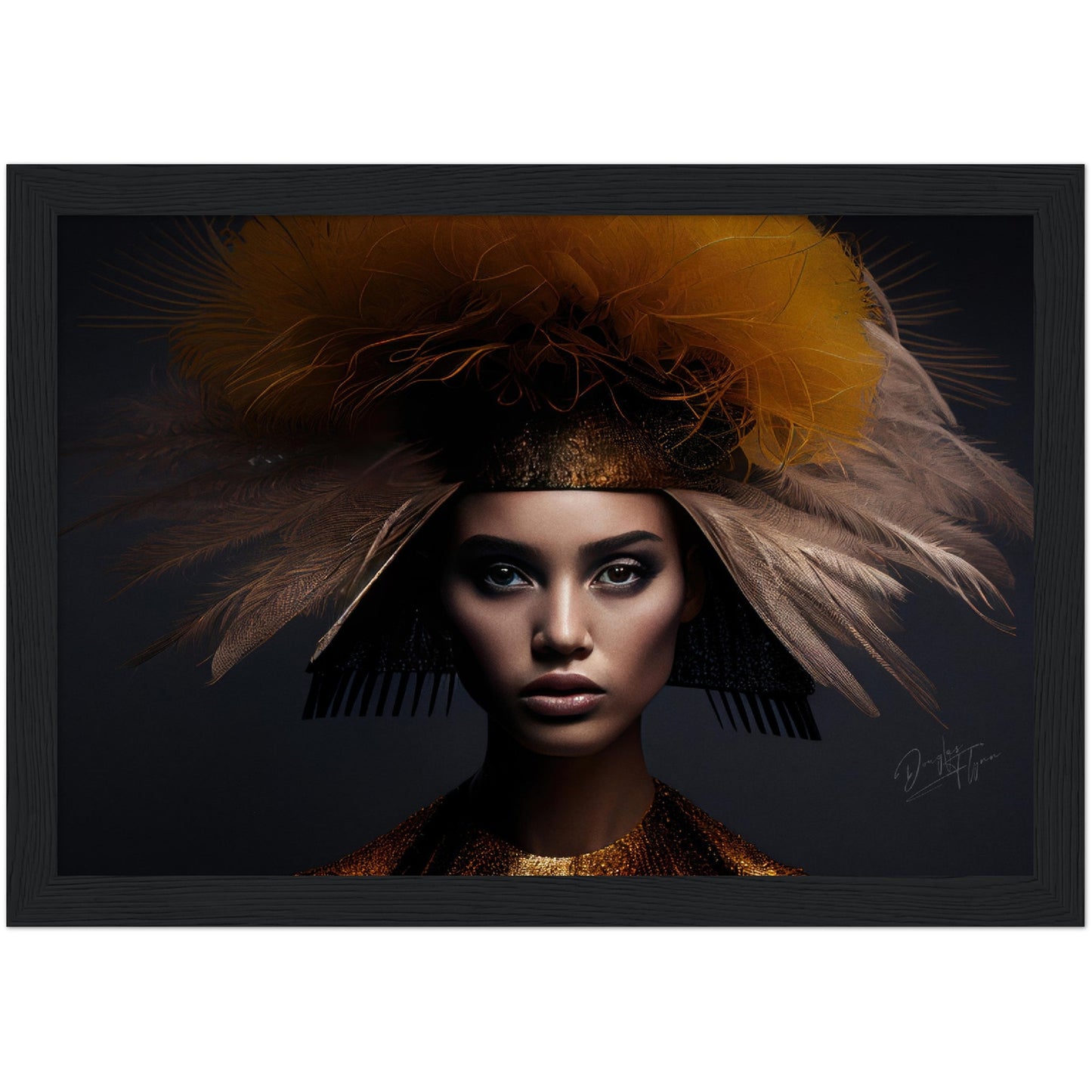 »Glorious Glamour« retro poster