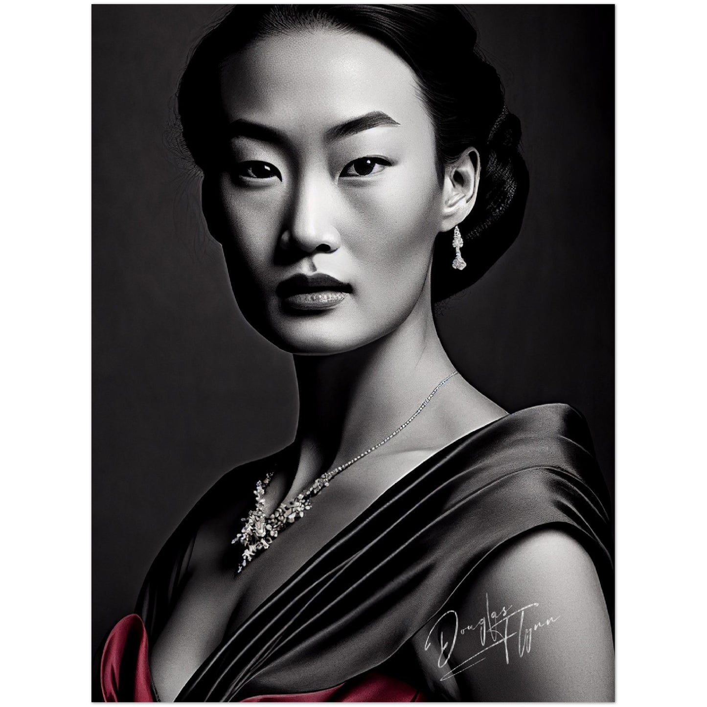 »Fashion Warrior« retro poster