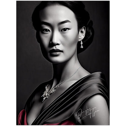 »Fashion Warrior« retro poster
