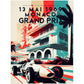 »Tales from the Track« retro poster