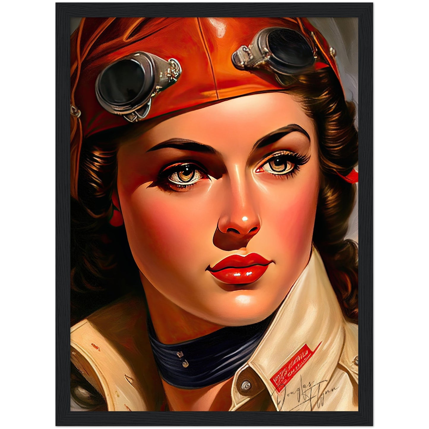 »Lets barrel roll« retro poster